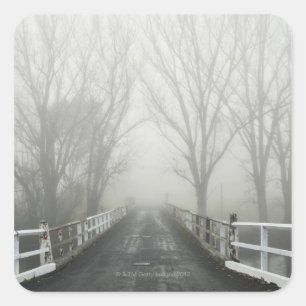 In the cold season, the Murray valley is often Square Sticker