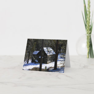 In the cold Winter/Christmas.... Card