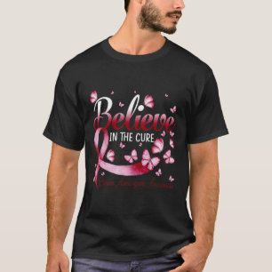 In The Cure Brain Aneurysm Awareness Butterfly  T-Shirt
