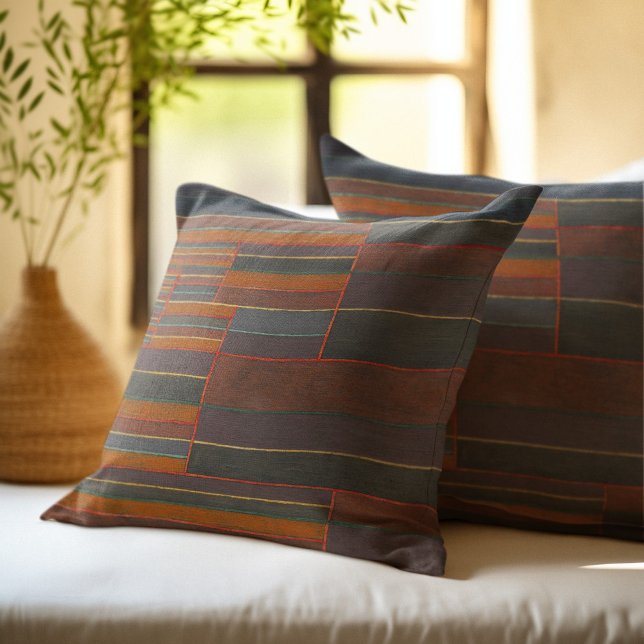 In the Current Six Thresholds, Paul Klee, Abstract Cushion (Creator Uploaded)