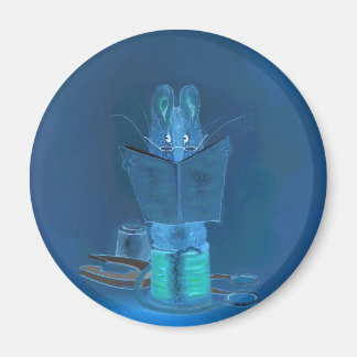 'In the Dark' 3" Round Refrigerator Magnet