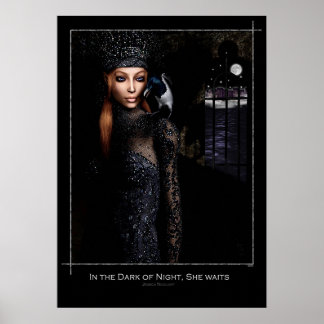 In the Dark of Night, She Waits Poster