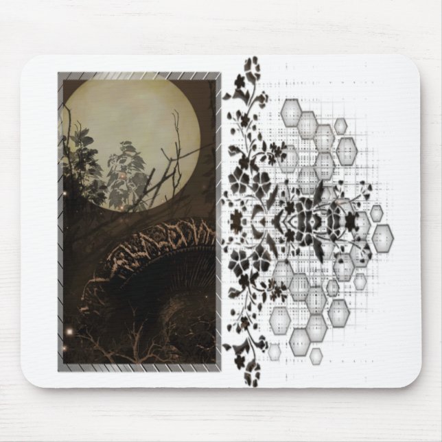 In the Dark of the Night D2 Series Mouse Mat (Front)