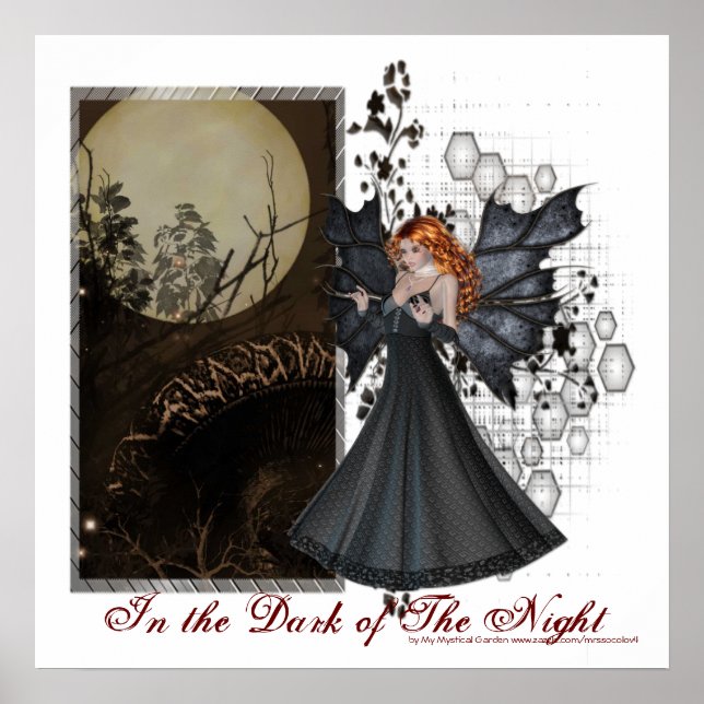 In the Dark of the Night Series - Fantasy Print (Front)