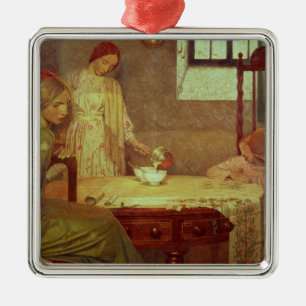 In the Depth of Winter Metal Tree Decoration