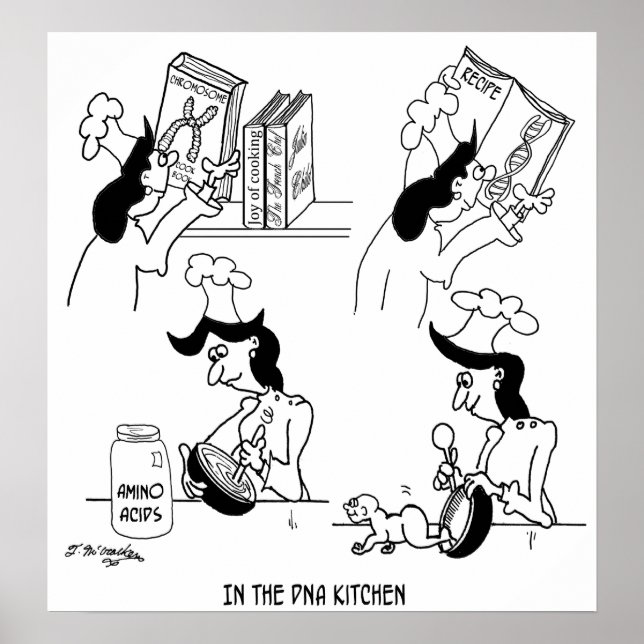 In the DNA Kitchen Poster (Front)