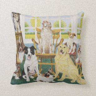 In the Dog House Cushion