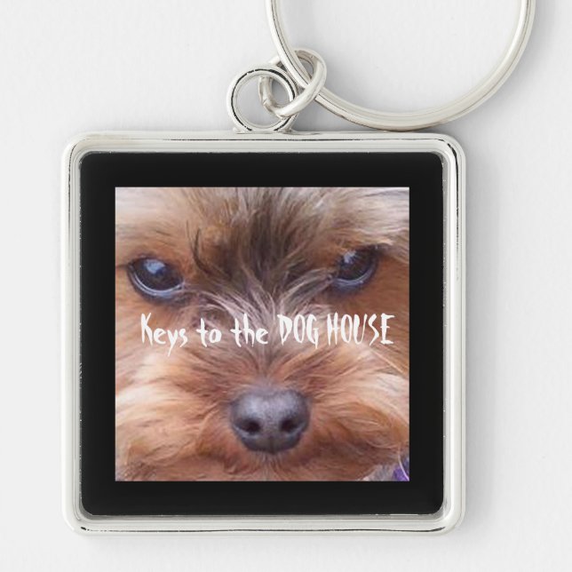 In the Dog House Key Ring (Front)