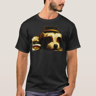 In The Dogs Playing Poker With Magic Hat Funny Dog T-Shirt