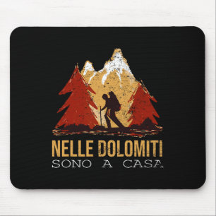 In The Dolomites Are At Home Excursions Ski Mounta Mouse Mat