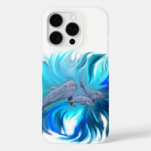 In the Dolphin School iPhone 16 Pro Case