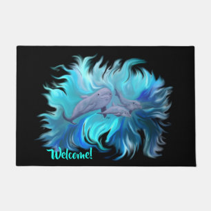 In the Dolphin School Doormat