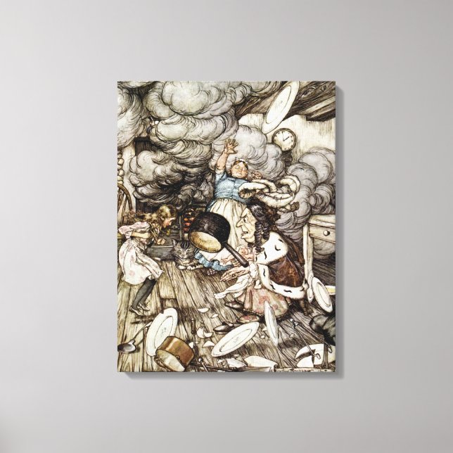 In the Duchess's Kitchen Canvas Print (Front)