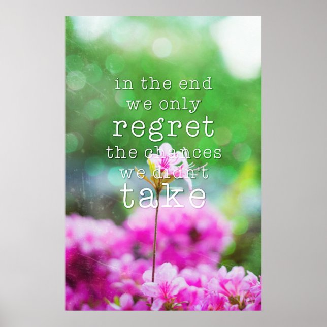 In the end... poster (Front)