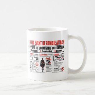 In The Event of Zombie Attack MUG