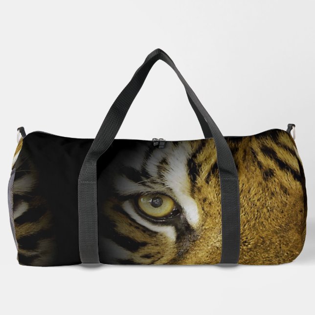 In the Eye of a Tiger Duffle Bag (Back)