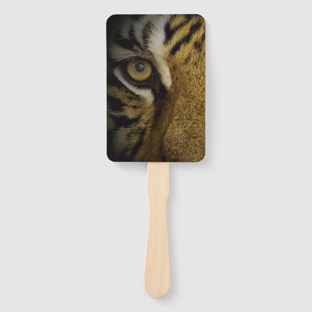 In the Eye of a Tiger Hand Fan (Front)