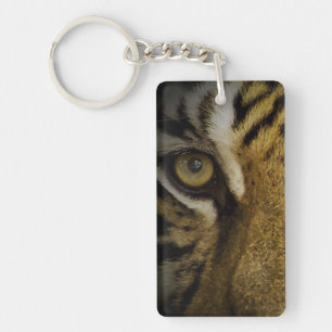 In the Eye of a Tiger Key Ring