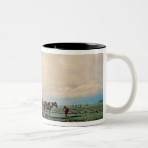 In the Field, 1872 Two-Tone Coffee Mug