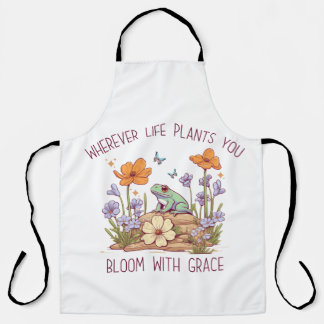 In the field of Roses be a wildflower Apron