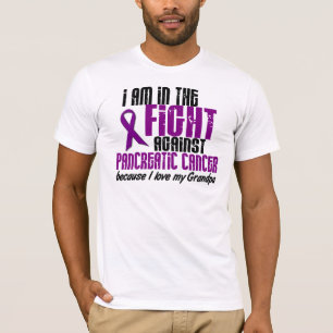 In The Fight Against Pancreatic Cancer GRANDPA T-Shirt