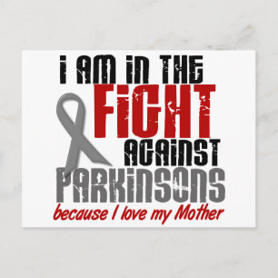 In The Fight Against Parkinson’s Disease MOTHER Postcard