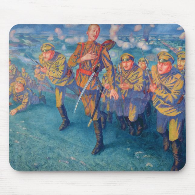 In the Firing Line, 1916 Mouse Mat (Front)