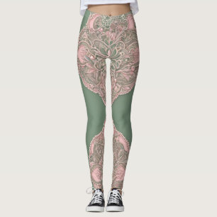 In the Forest AI art  Leggings