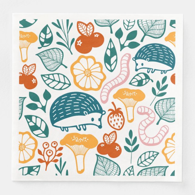 In the forest napkin (Front)