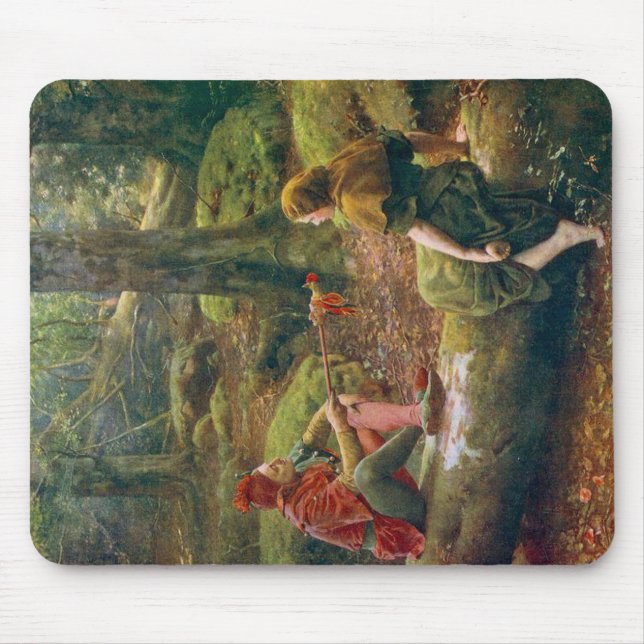 In The Forest Of Arden, c. 1892 by John Collier Mouse Mat (Front)