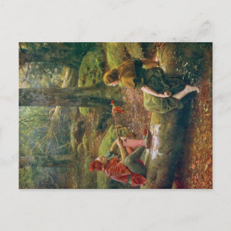 In The Forest Of Arden, c. 1892 by John Collier Postcard