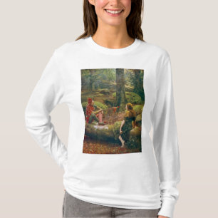 In The Forest Of Arden, c. 1892 by John Collier T-Shirt