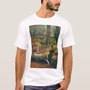 In The Forest Of Arden, c. 1892 by John Collier T-Shirt