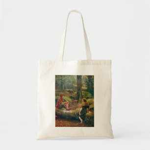 In The Forest Of Arden, c. 1892 by John Collier Tote Bag