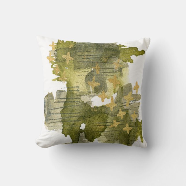 In The Forest Throw Pillow (Front)