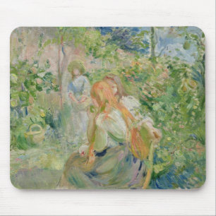 In the Garden at Roche-Plate, 1894 Mouse Mat