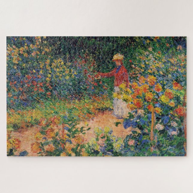 In The Garden by Claude Monet Jigsaw Puzzle (Horizontal)