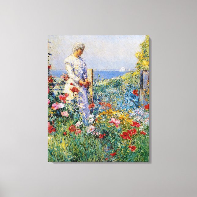 In The Garden Canvas Print (Front)