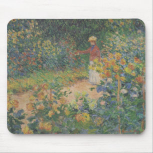 In the Garden - Claude Monet - c1895 Mouse Mat