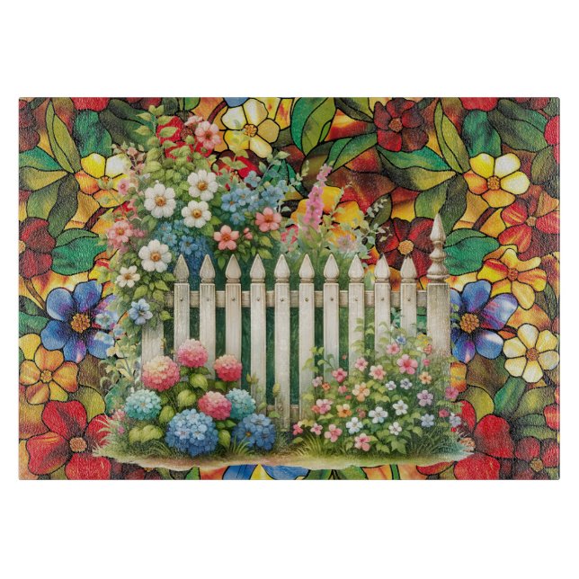 In The Garden  Cutting Board (Front)