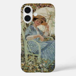 In the Garden, Giverny by Frederick Frieseke iPhone 16 Case
