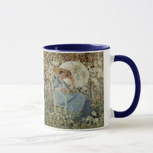In the Garden, Giverny by Frederick Frieseke Mug
