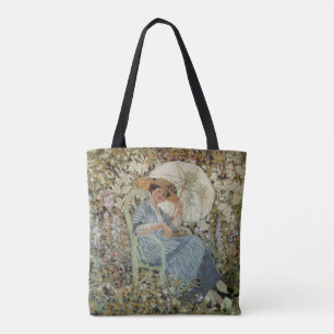 In the Garden, Giverny by Frederick Frieseke Tote Bag