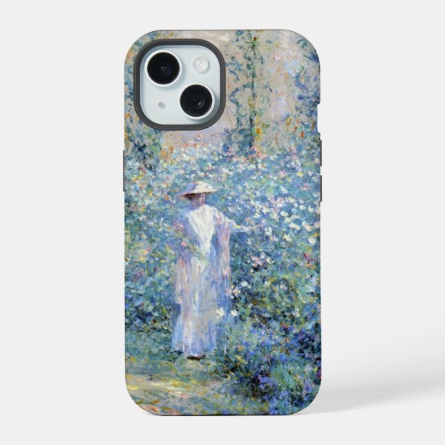In the Garden  iPhone 15 Case (Back)