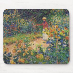 In the Garden, Monet Mouse Mat