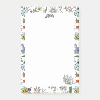 In the Garden Notepad