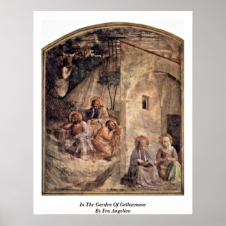 In The Garden Of Gethsemane By Fra Angelico Poster