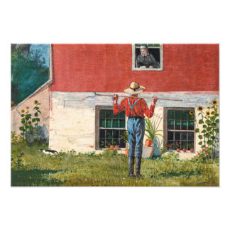 In the Garden Photo Print
