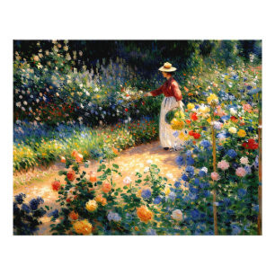 In the Garden Photo Print