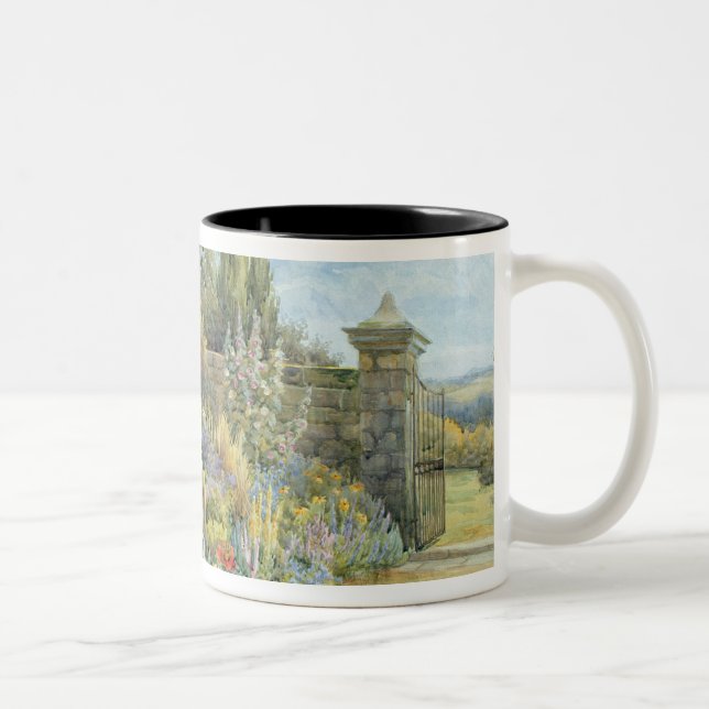 In the Garden Two-Tone Coffee Mug (Right)